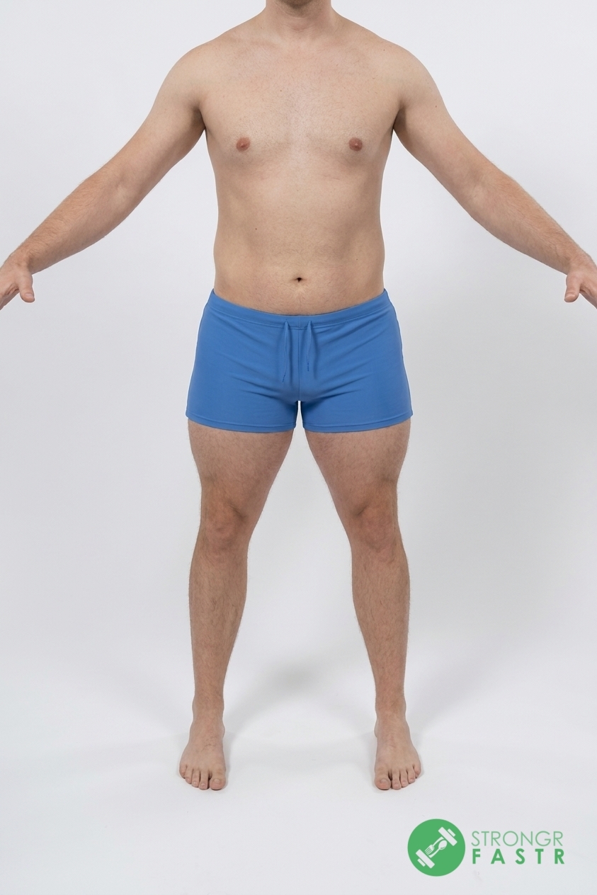 A 5'8", 190 lbs male at about 21% body fat