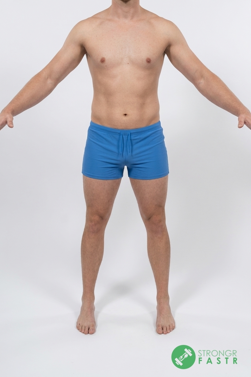 A 6'2", 210 lbs male at about 19% body fat
