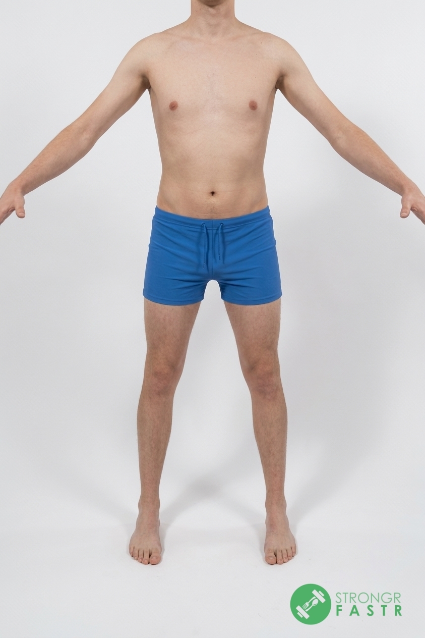 A 6'3", 170 lbs male at about 20% body fat