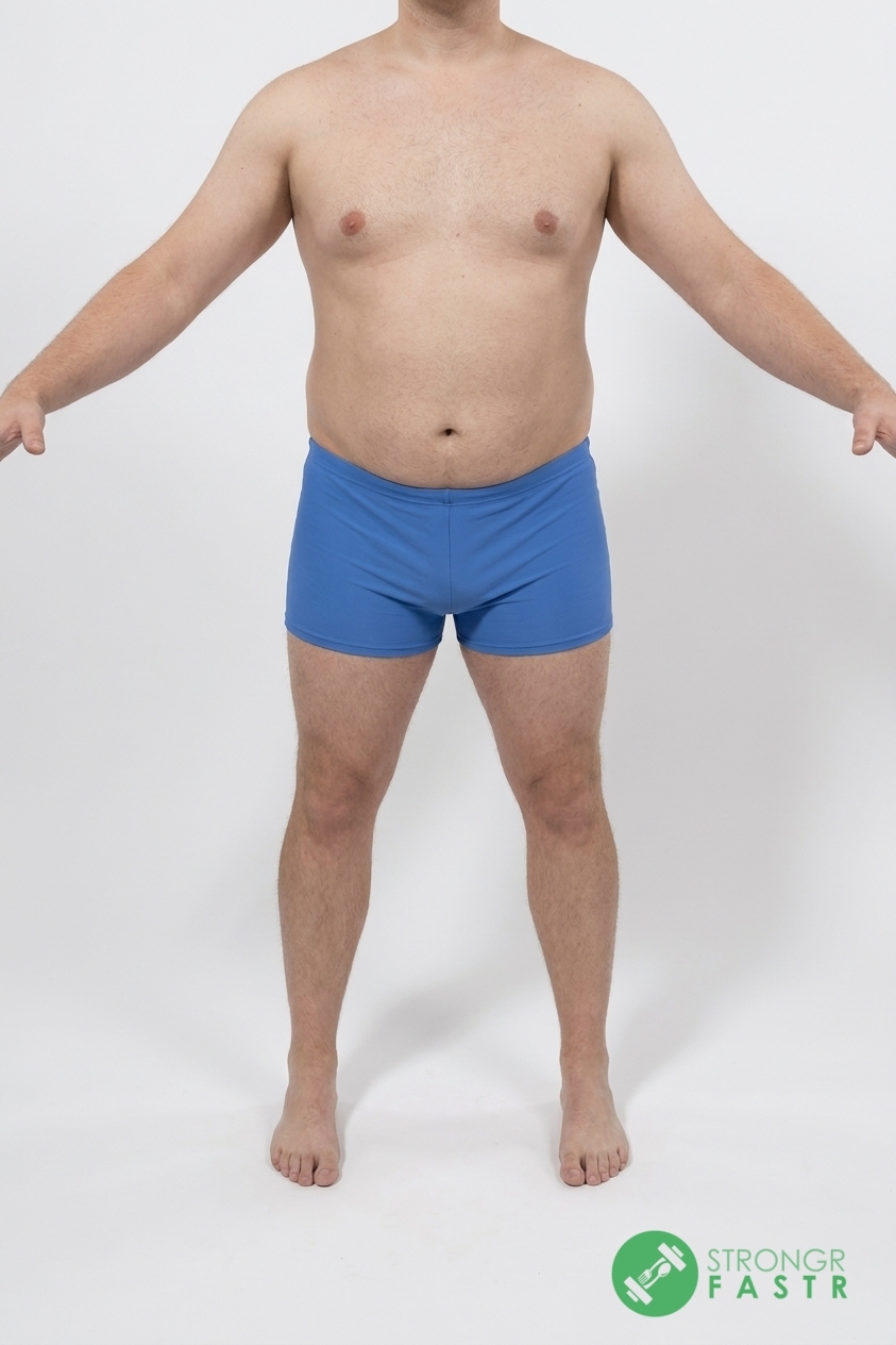 A 5'10", 210 lbs male at about 29% body fat