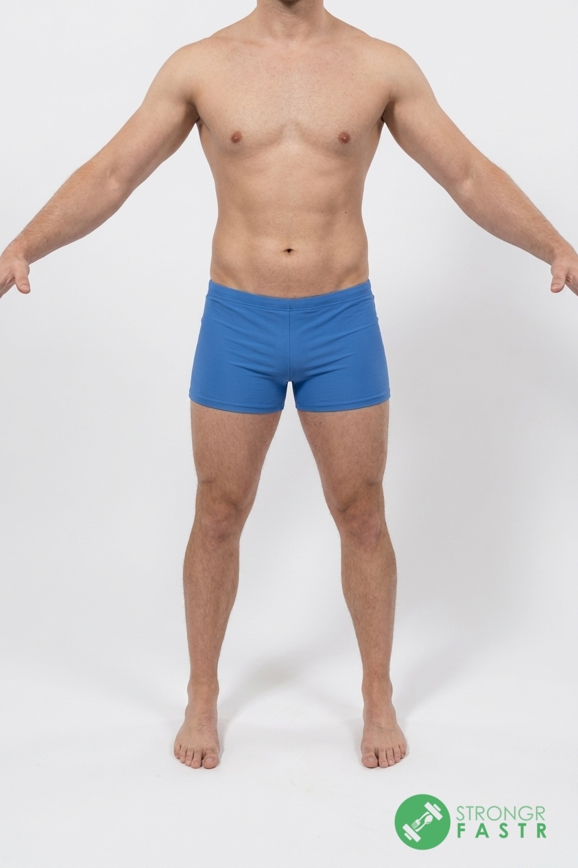 A 5'11", 190 lbs male at about 15% body fat