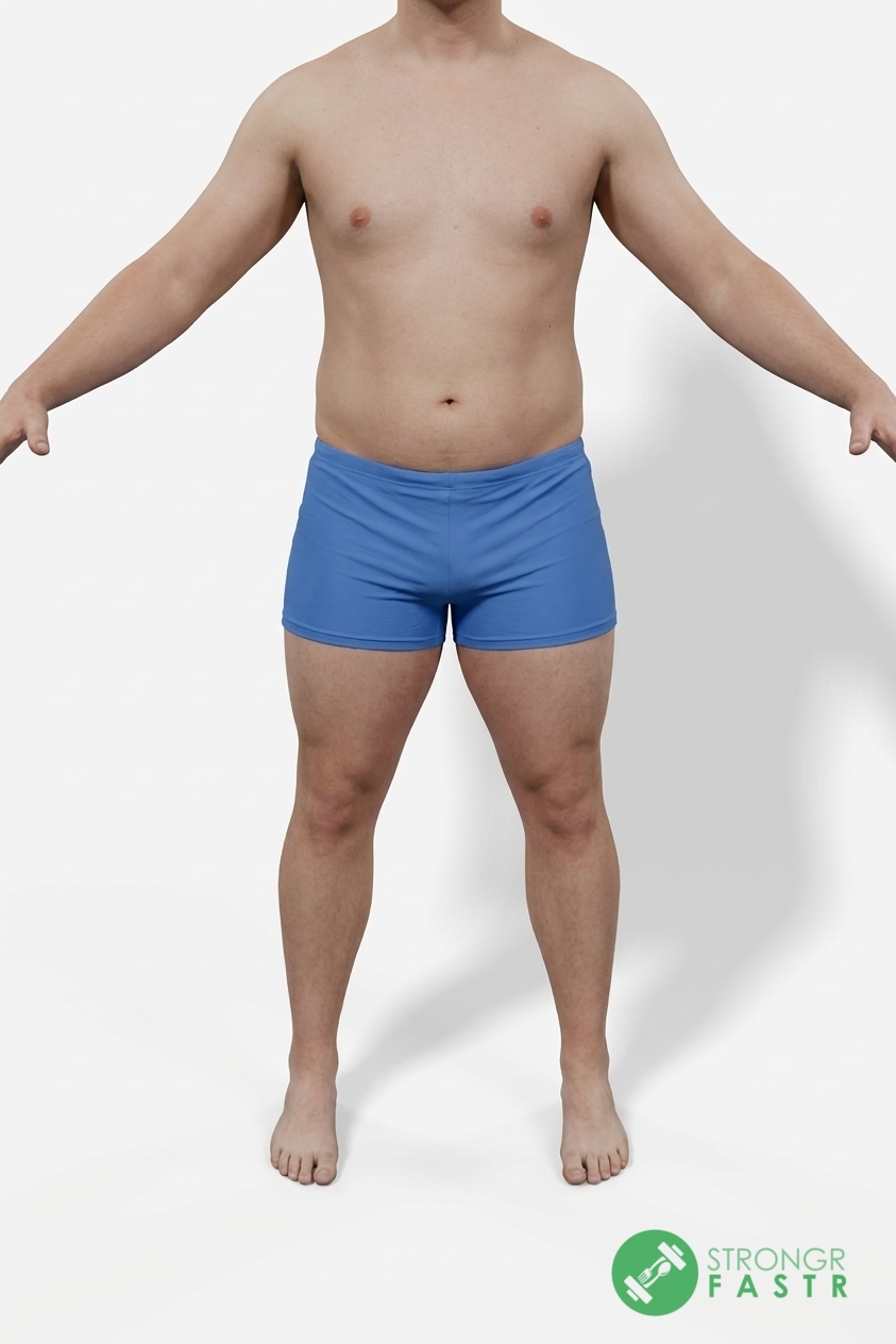 A 5'9", 200 lbs male at about 21% body fat