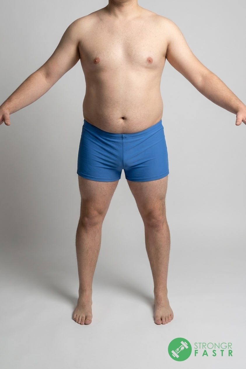A 5'6", 190 lbs male at about 29% body fat