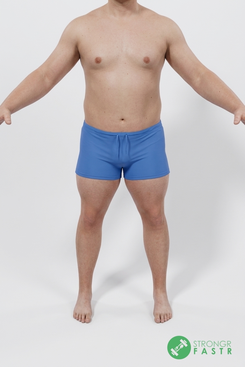 A 5'7", 210 lbs male at about 26% body fat