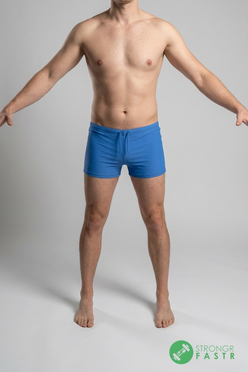 A 5'9", 150 lbs male at about 15% body fat