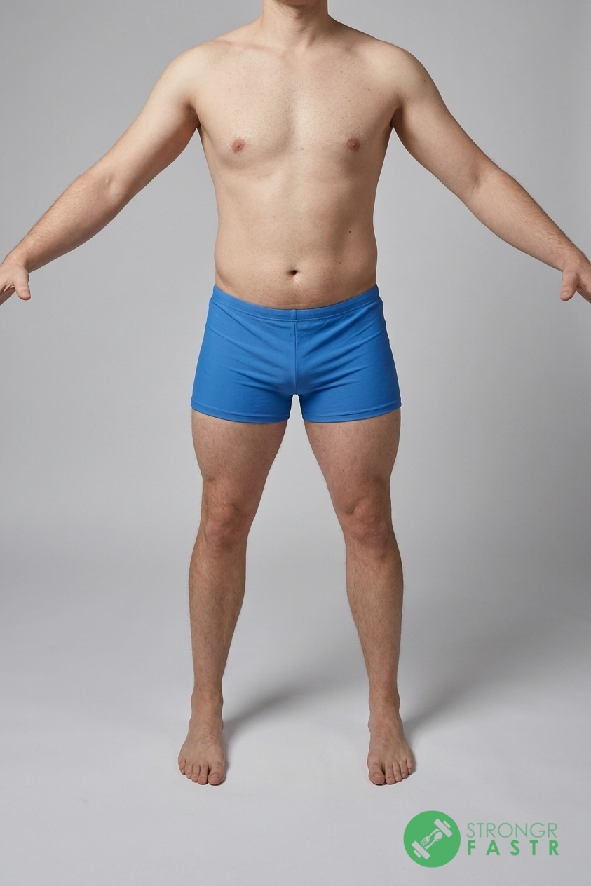 A 6'2", 210 lbs male at about 22% body fat