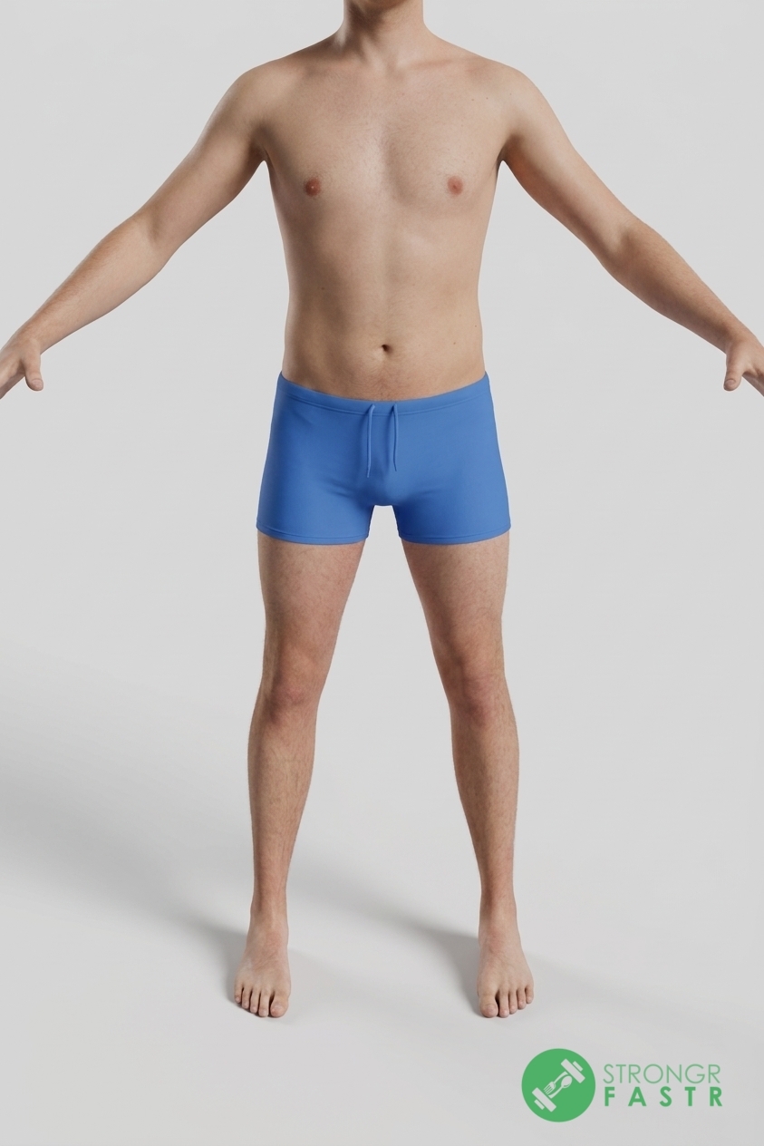 A 6'3", 190 lbs male at about 18% body fat