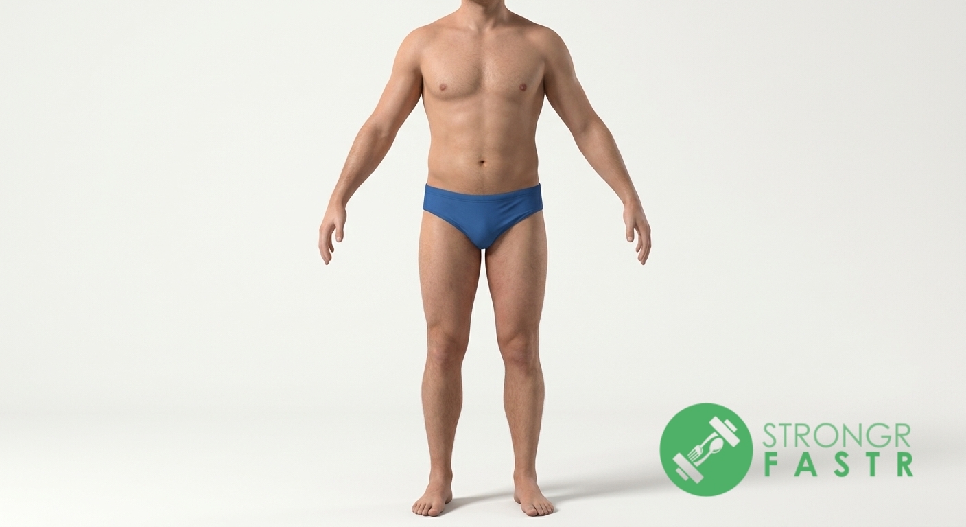 A 5'5", 180 lbs male at about 28% body fat