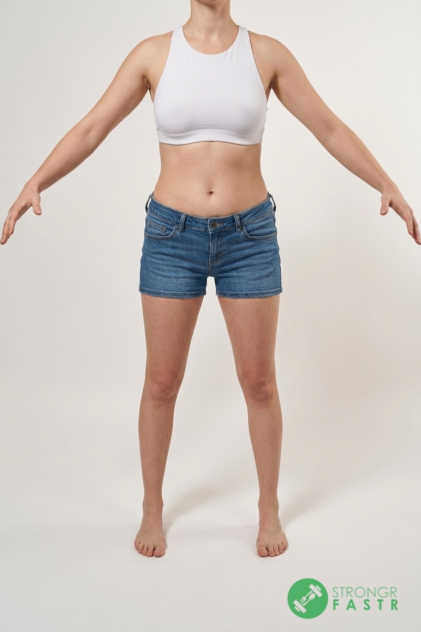 A 5'8", 130 lbs female at about 29% body fat