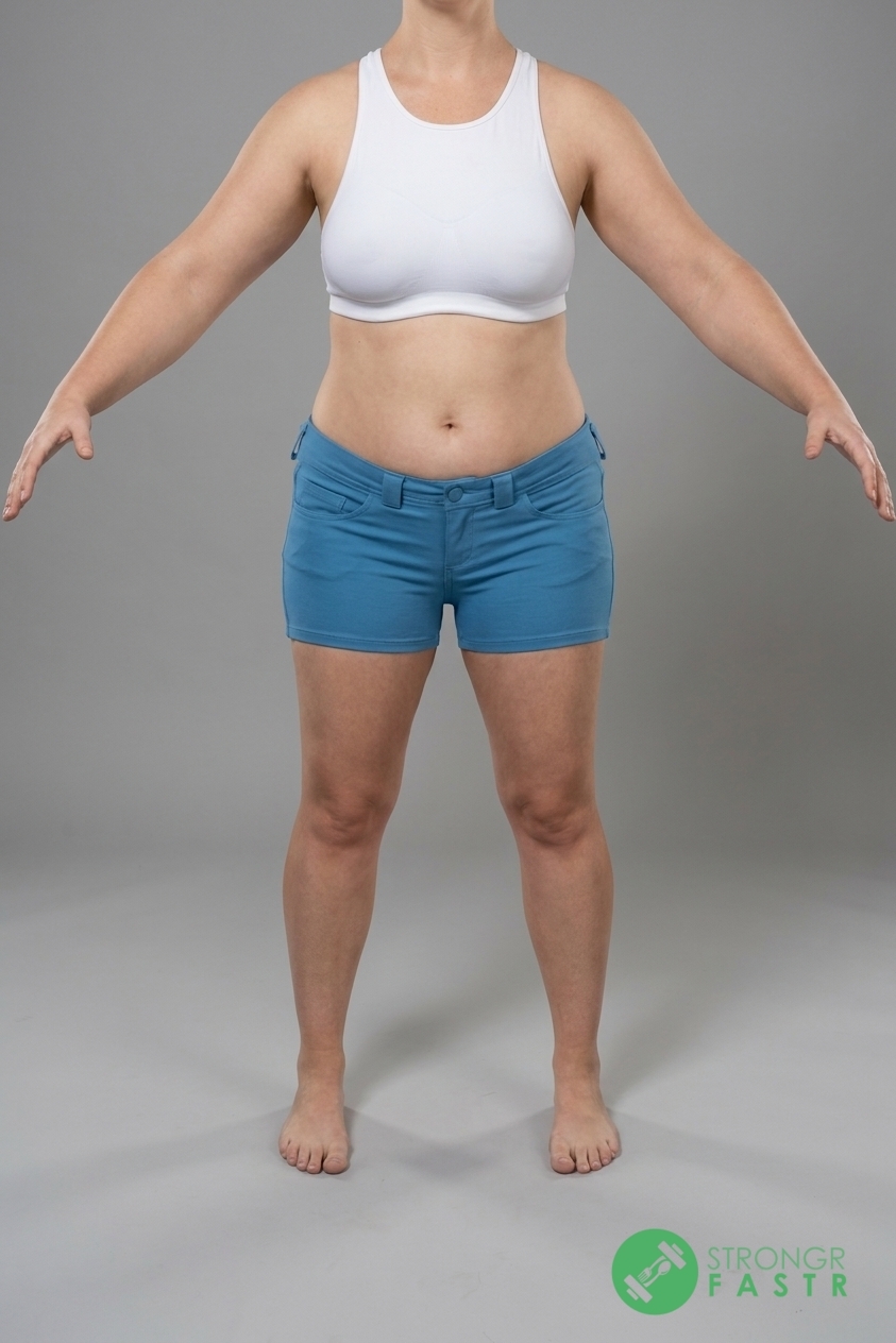 A 5 foot, 130 lbs female at about 35% body fat