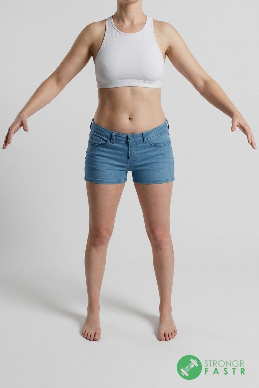 A 5'6", 120 lbs female at about 29% body fat