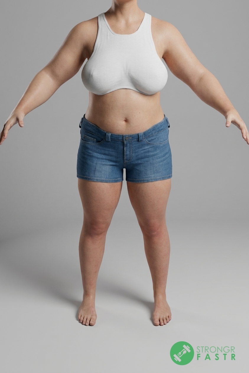 A 5 foot, 140 lbs female at about 41% body fat