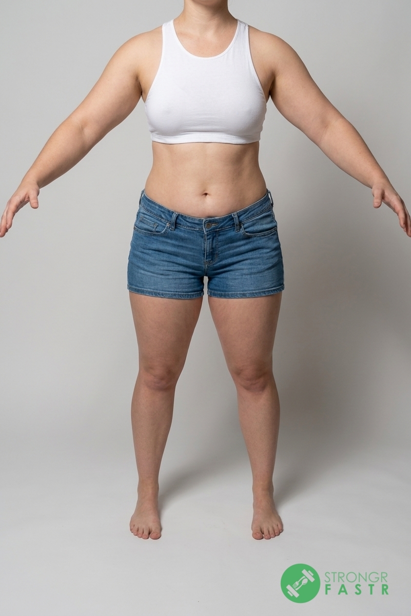 A 5'2", 150 lbs female at about 37% body fat