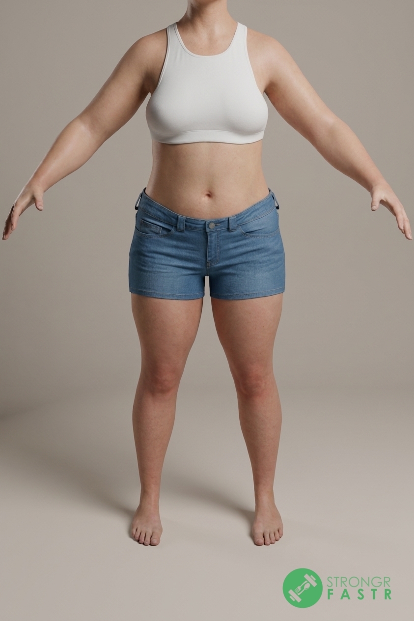 A 5'5", 150 lbs female at about 39% body fat