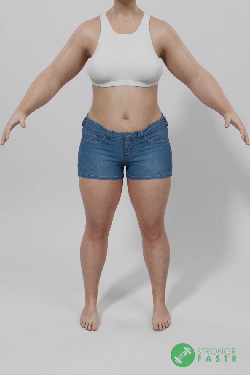 A 5'9", 200 lbs female at about 41% body fat