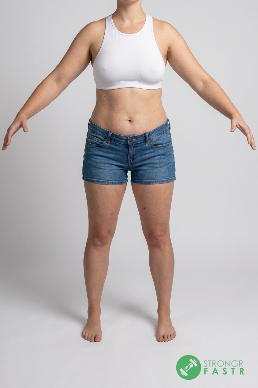 A 5'10", 170 lbs female at about 38% body fat