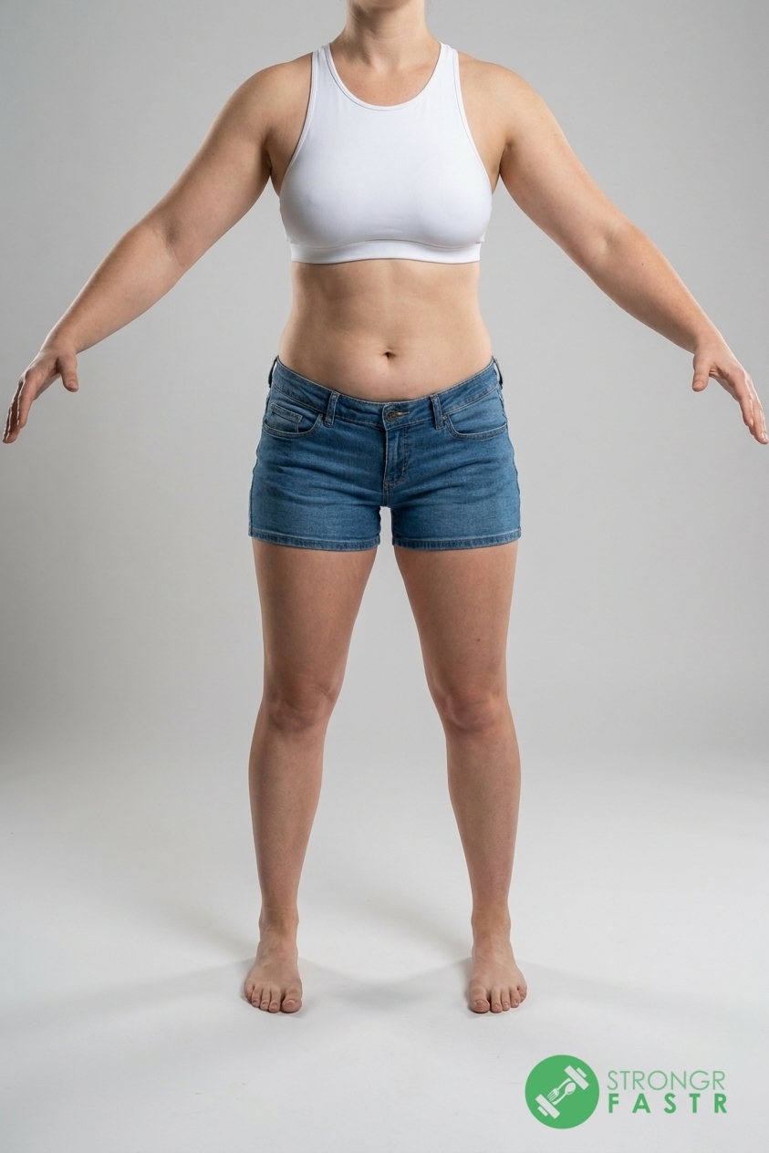 A 5'6", 150 lbs female at about 29% body fat