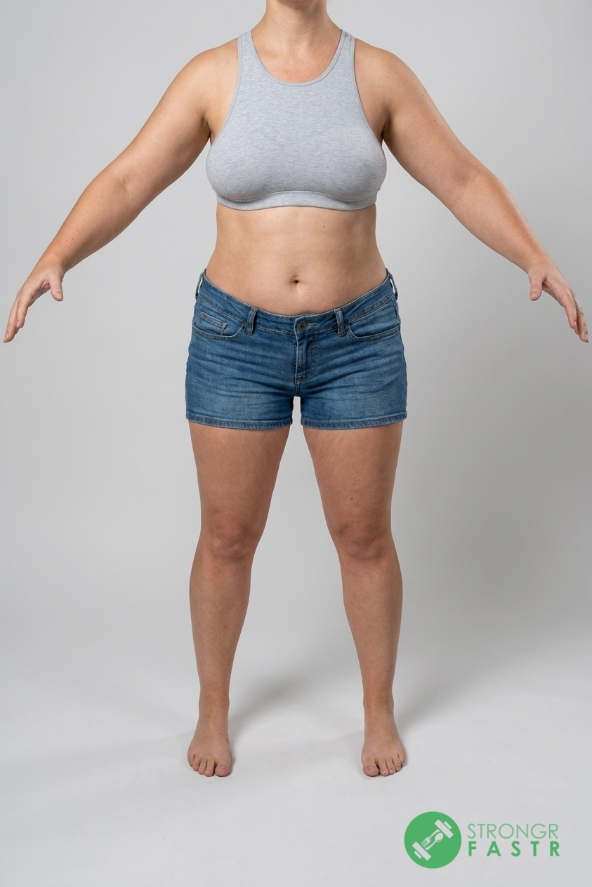 A 5'2", 150 lbs female at about 39% body fat