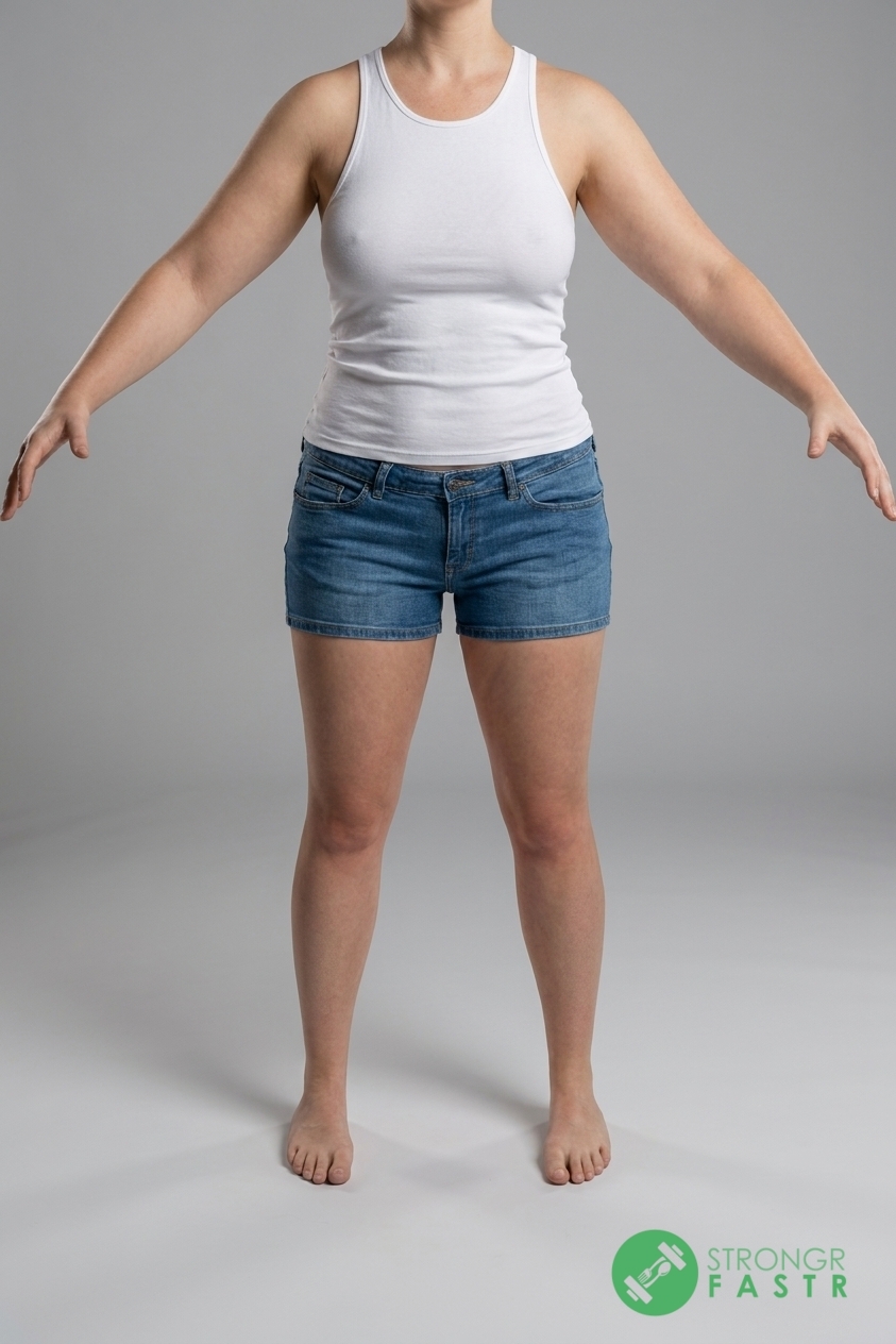 A 5'9", 180 lbs female at about 37% body fat