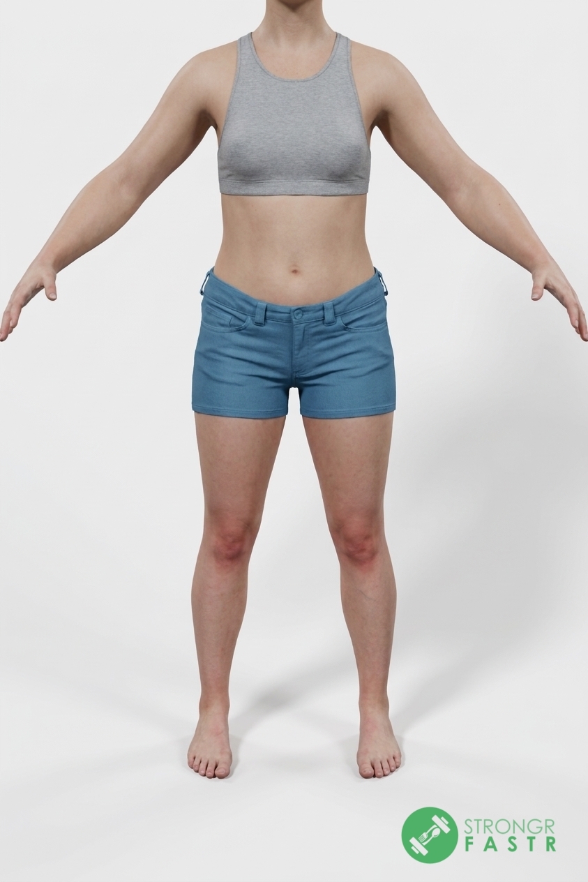 A 5'10", 170 lbs female at about 31% body fat