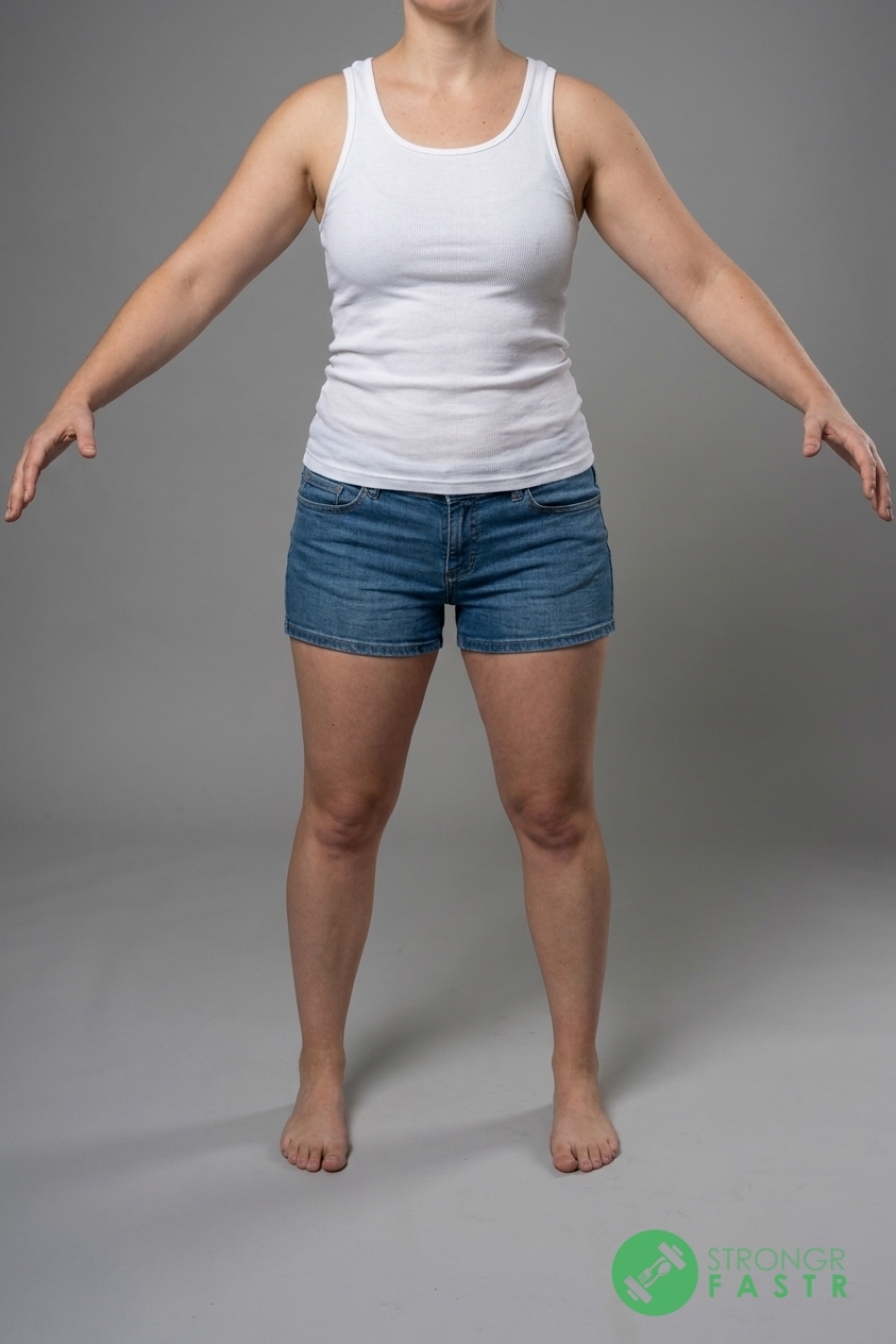 A 5 foot, 120 lbs female at about 31% body fat