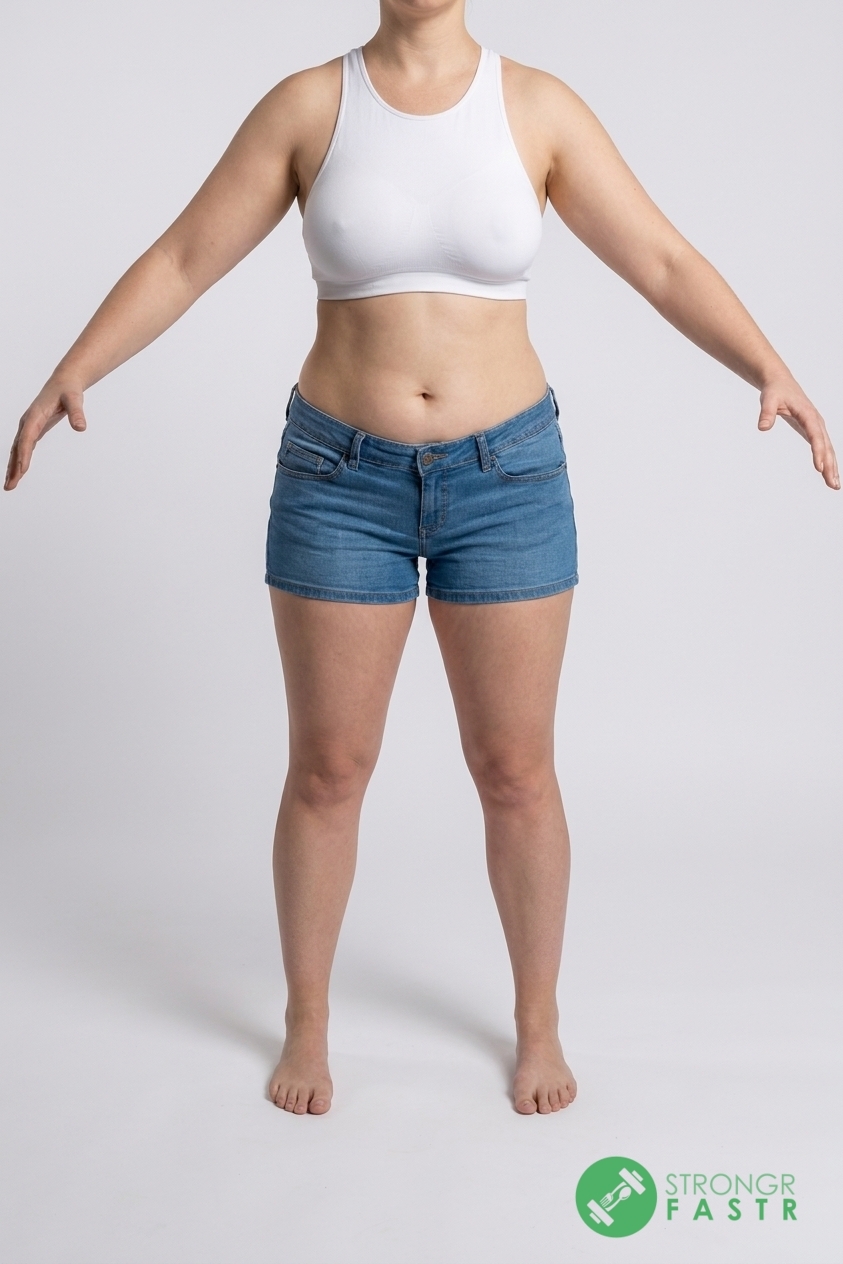 A 5'10", 180 lbs female at about 39% body fat