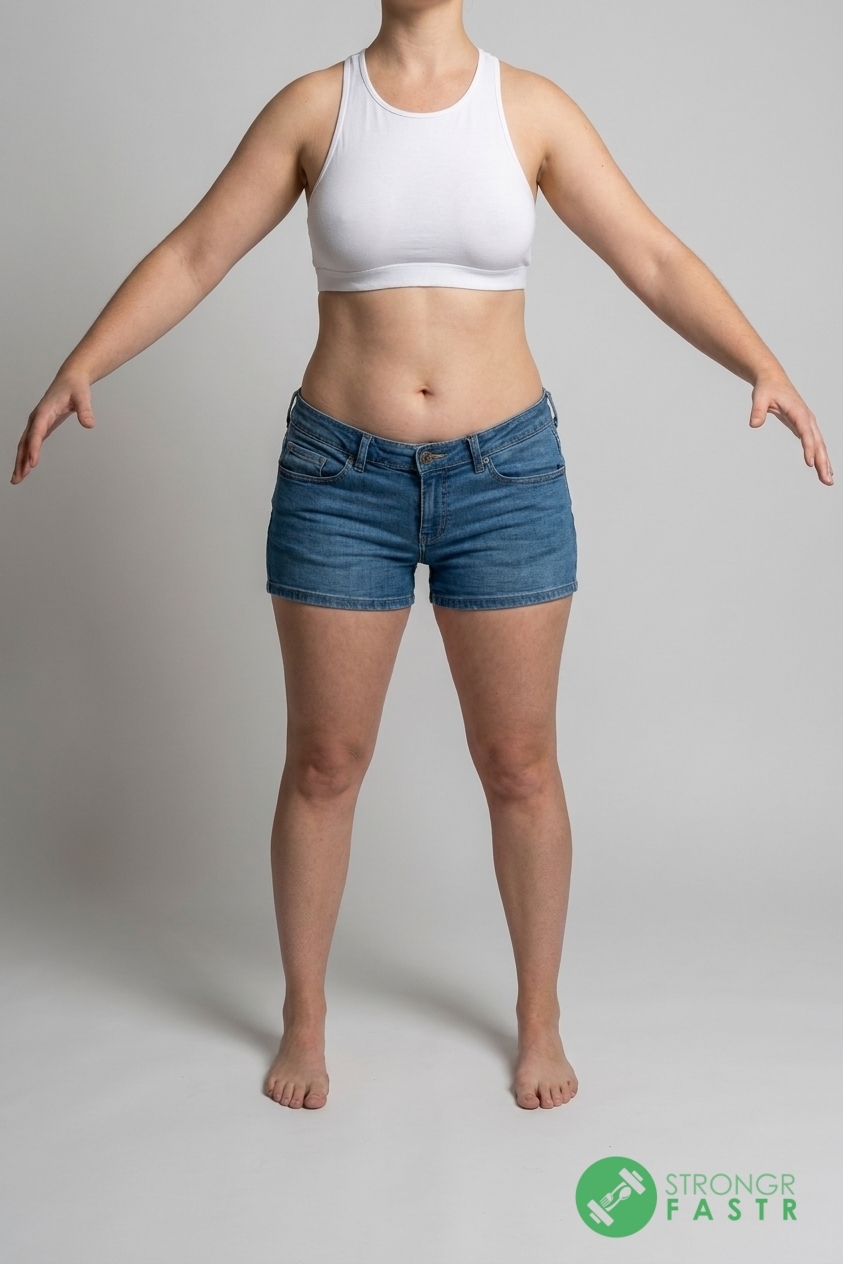 A 5'10", 150 lbs female at about 33% body fat