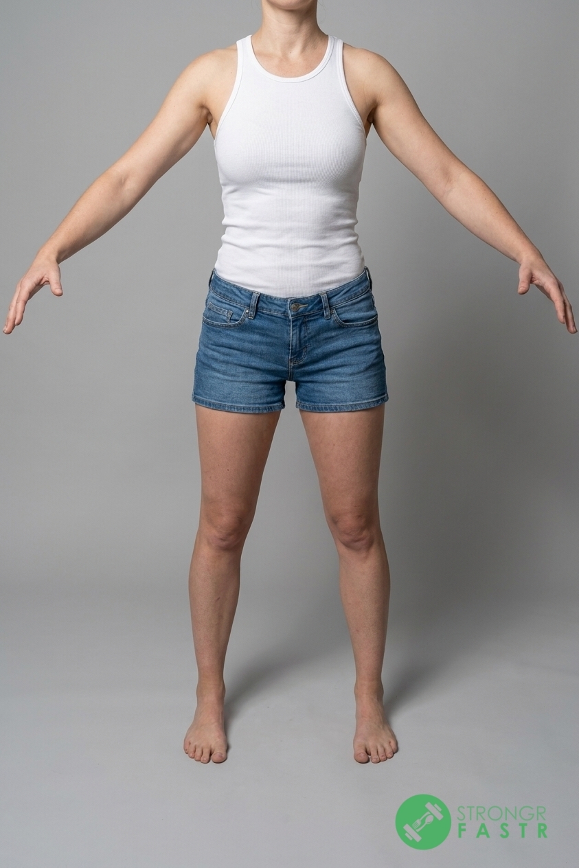 A 5'6", 120 lbs female at about 24% body fat