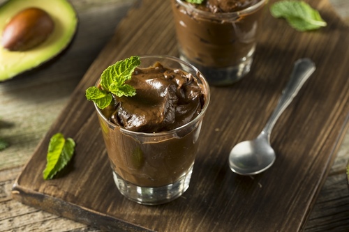 Pudim de chocolate paleo