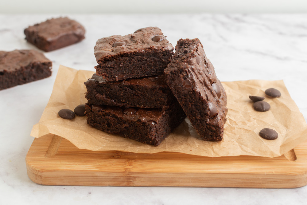 Almond butter brownies - Strongr Fastr: AI Nutrition, Workouts, and Meal Planner