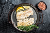 Simple roasted cod