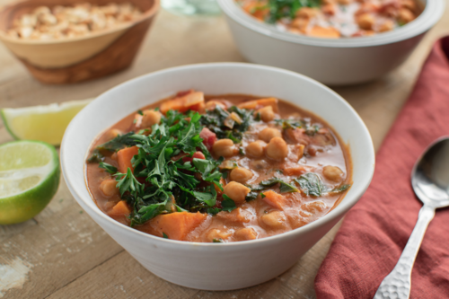 African peanut & chickpea stew