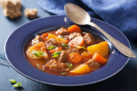 Vegan guinness stew
