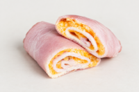 Cheesy ham roll ups 