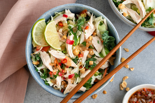 Vietnamese chicken & cabbage salad