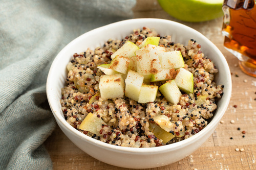 Apple cinnamon quinoa