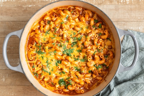 One pot chili mac