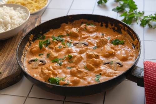 Brazilian chicken stroganoff