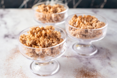 Protein rice pudding