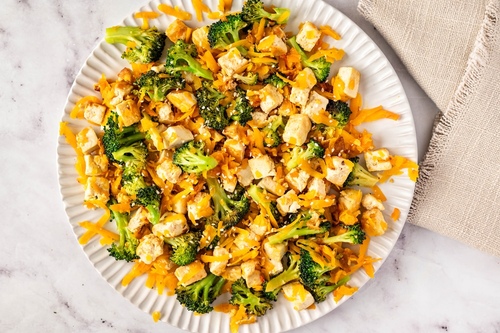 Sartén de calabaza butternut y tofu