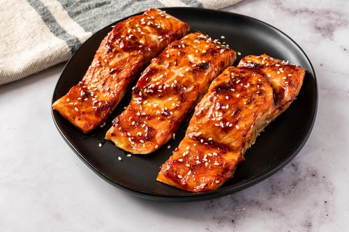 Teriyaki salmon