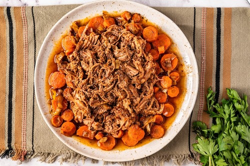 Slow cooker Jamaican pork