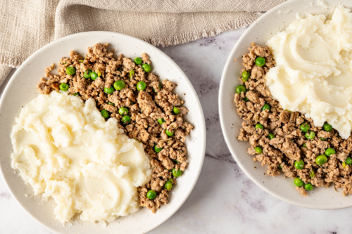 Quick shepherd's pie bowl
