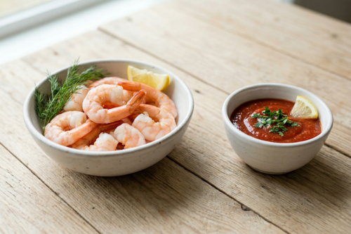 Shrimp & cocktail sauce
