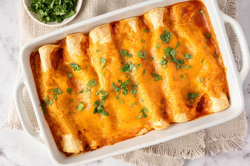 Chicken enchiladas