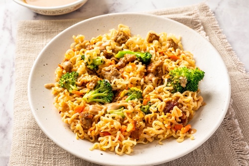 Bol de ramen au seitan yaki