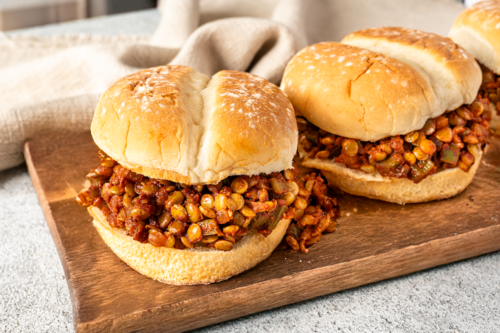 sloppy joes aux lentilles
