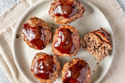 Muscle building meatloaf cups