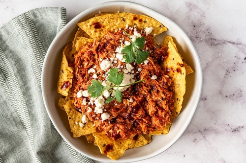 Chicken chilaquiles