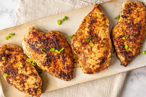 Cajun chicken breasts
